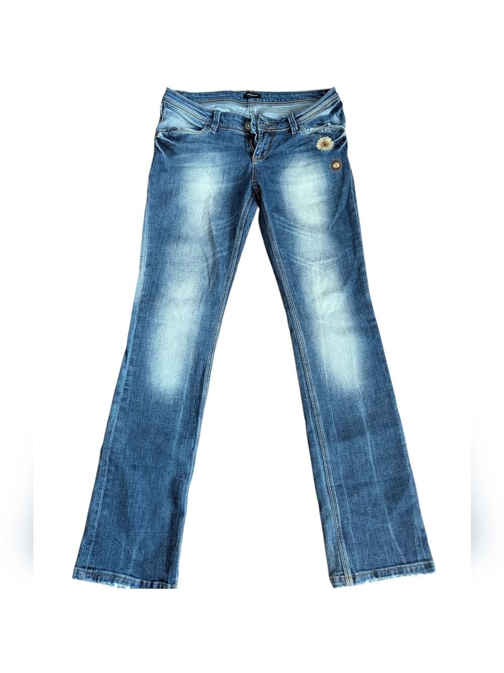 DSQUARED2 Floral Patchwork Jeans